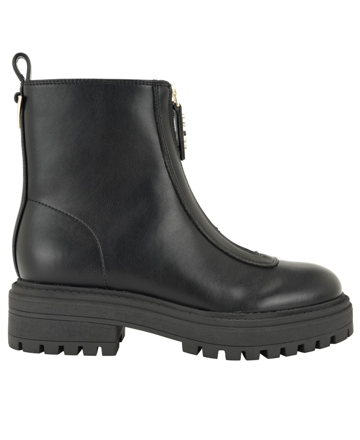 Guess Women's Syyan Front Zip Lug Sole Booties