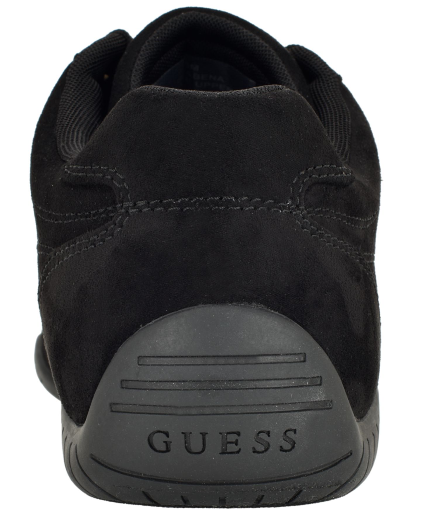 Женские кроссовки GUESS Gabena Logo Lace-Up Retro, цвет: Чёрный — фото 3