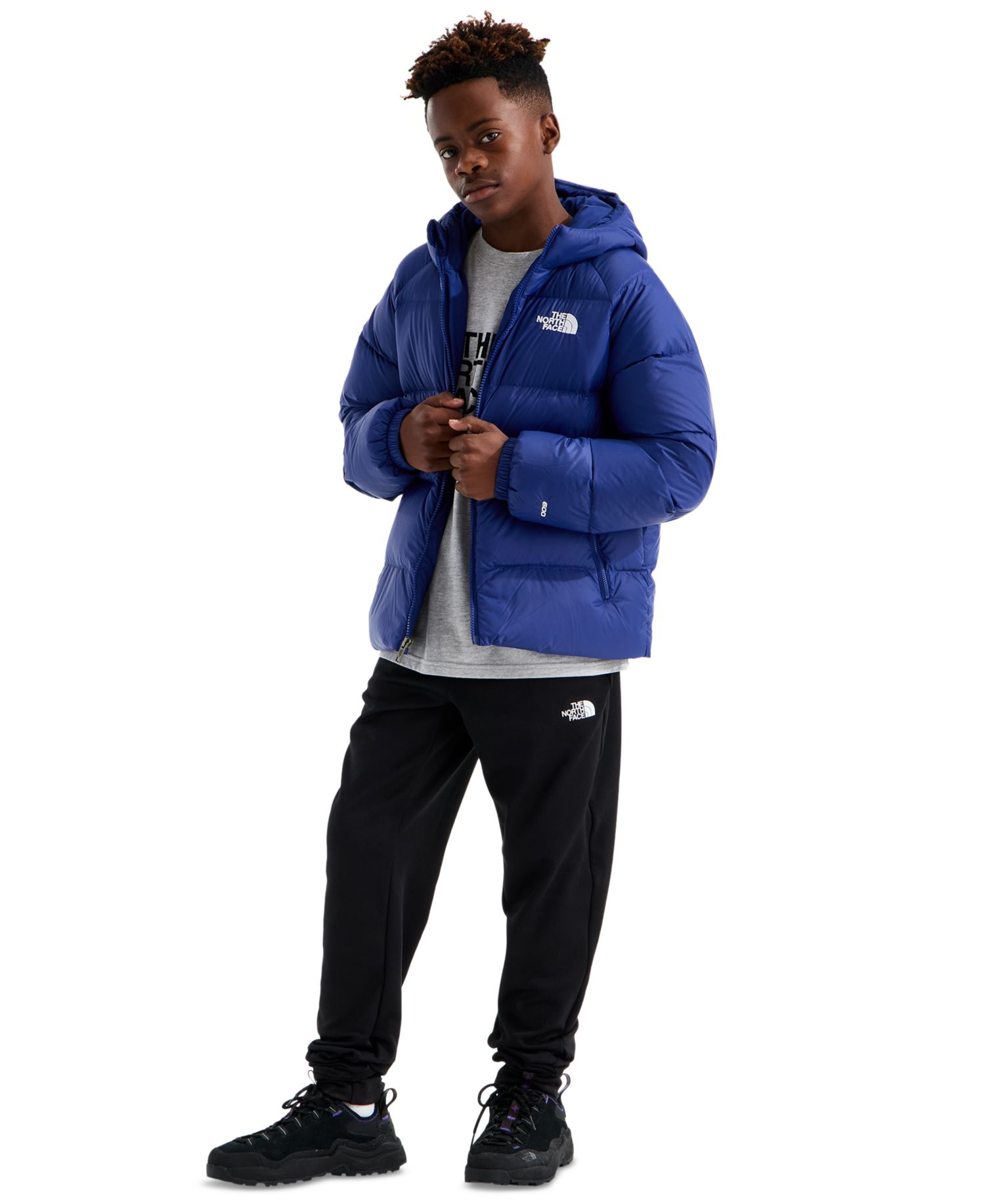Boys' 8-20 Long-Sleeve Hooded Jacket