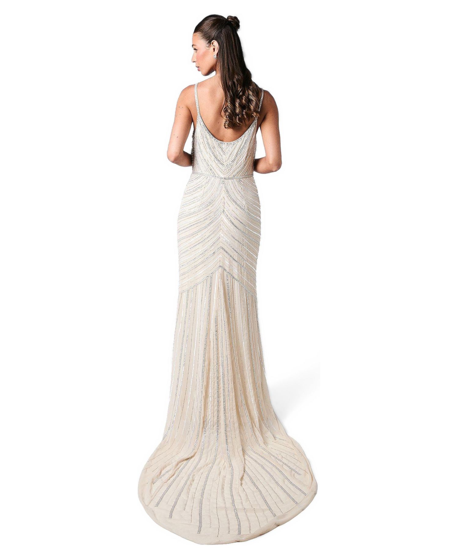 Women's Embellished Strappy Maxi Dress