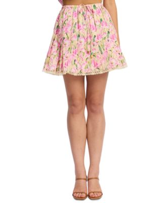 Women's Arya Tie Waist Mini Skirt
