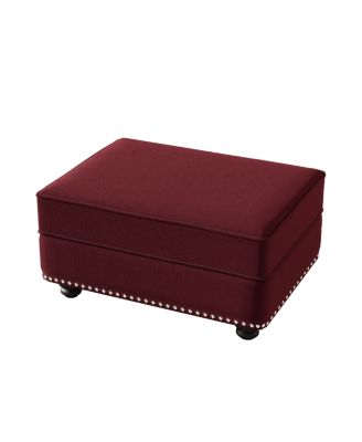  Velvet Ottoman for Single 2 and 3 Seater Sofas