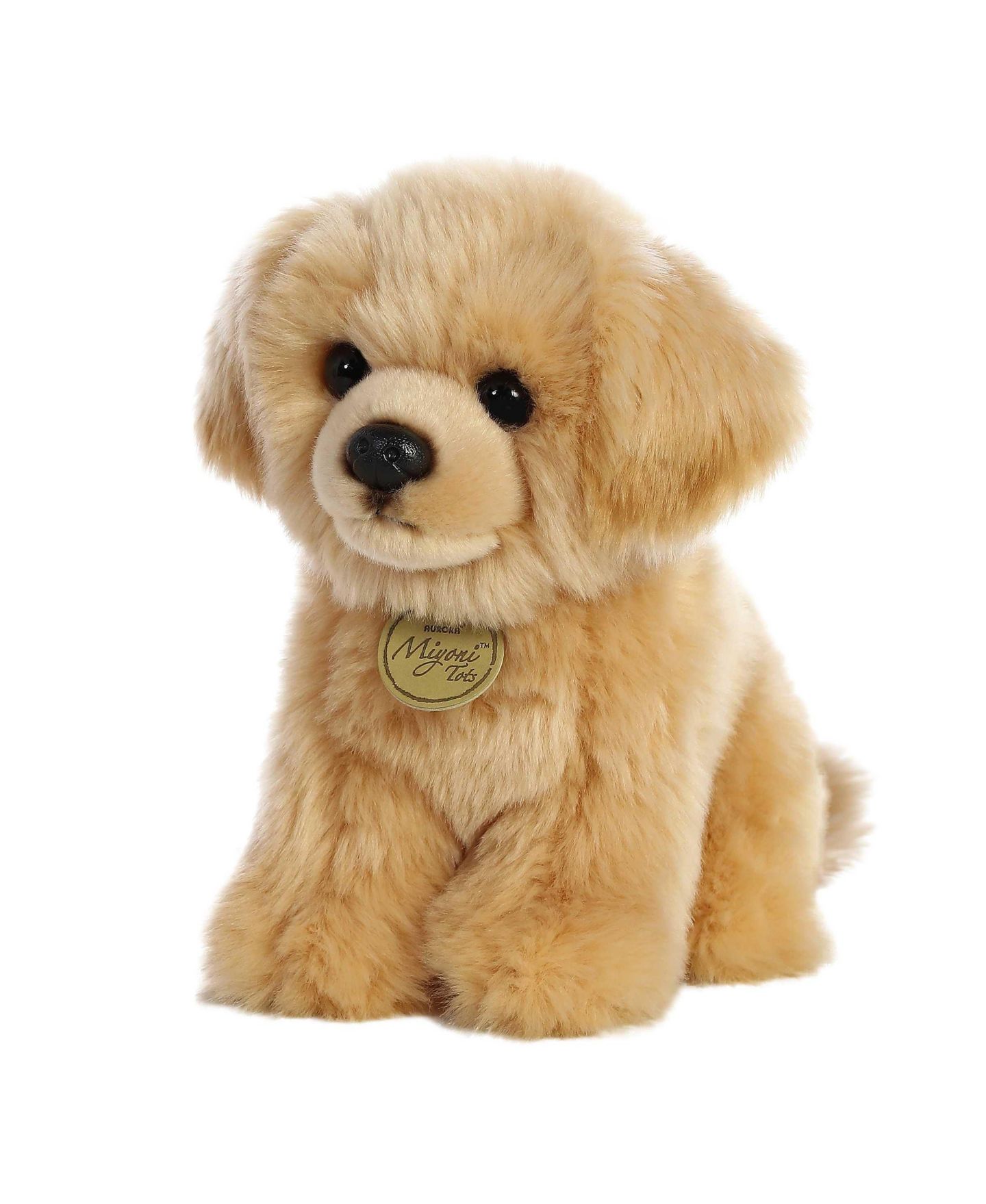 Детская мягкая игрушка Aurora Golden Retriever Pup Miyoni Tots Adorable Plush Toy 11 Inch — фото 2