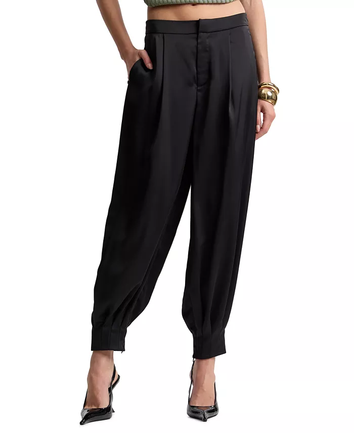 Women's Pleated Balloon Pants - thumbnail 8