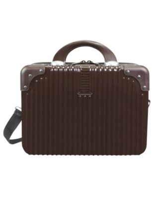 Chariot Hardside Cosmetic Case With Shoulder Strap For Women