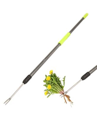 Weed Puller Long Handle Garden Tool V-shaped Root Remover