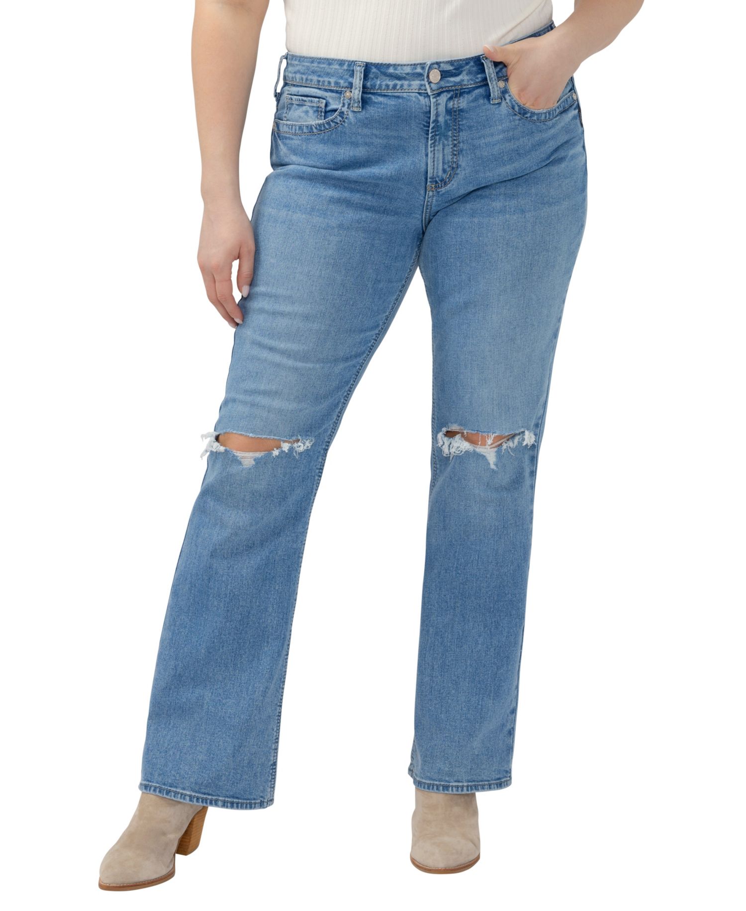 Plus Size Suki Mid-Rise Jeans