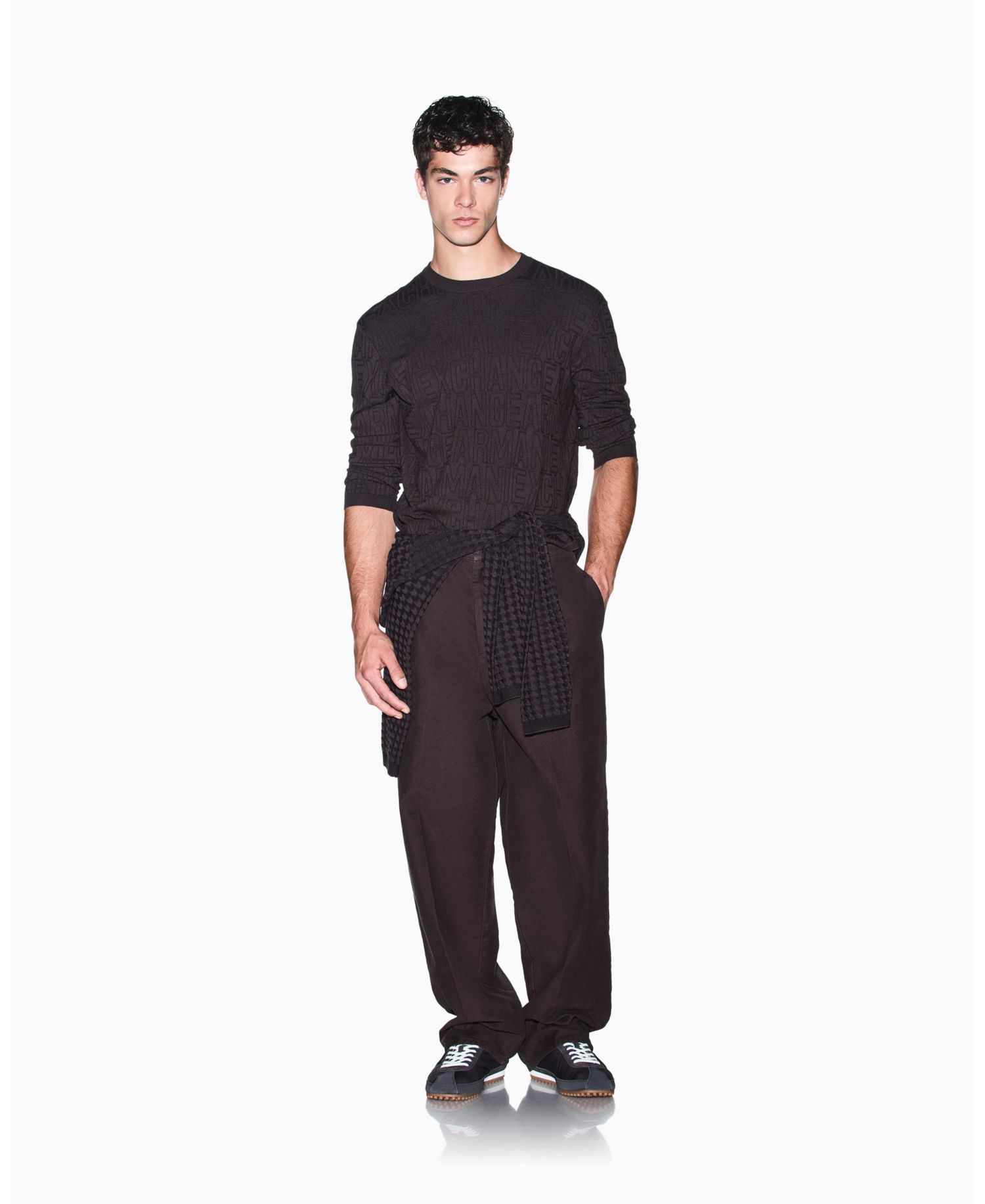 Men's Crossover Cotton Pants
