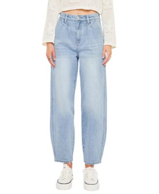 Women's Rea Ultra High Rise Tapered Wide-Leg Jeans