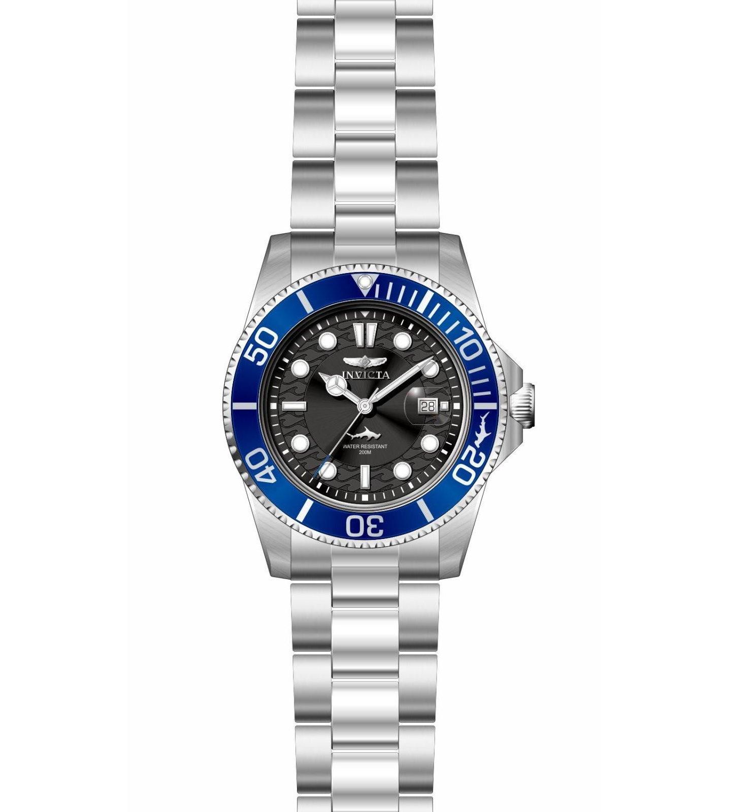 Мужские часы Invicta 50828 Pro Diver Quartz PC32 Dial, цвет: Серебряный — фото 2