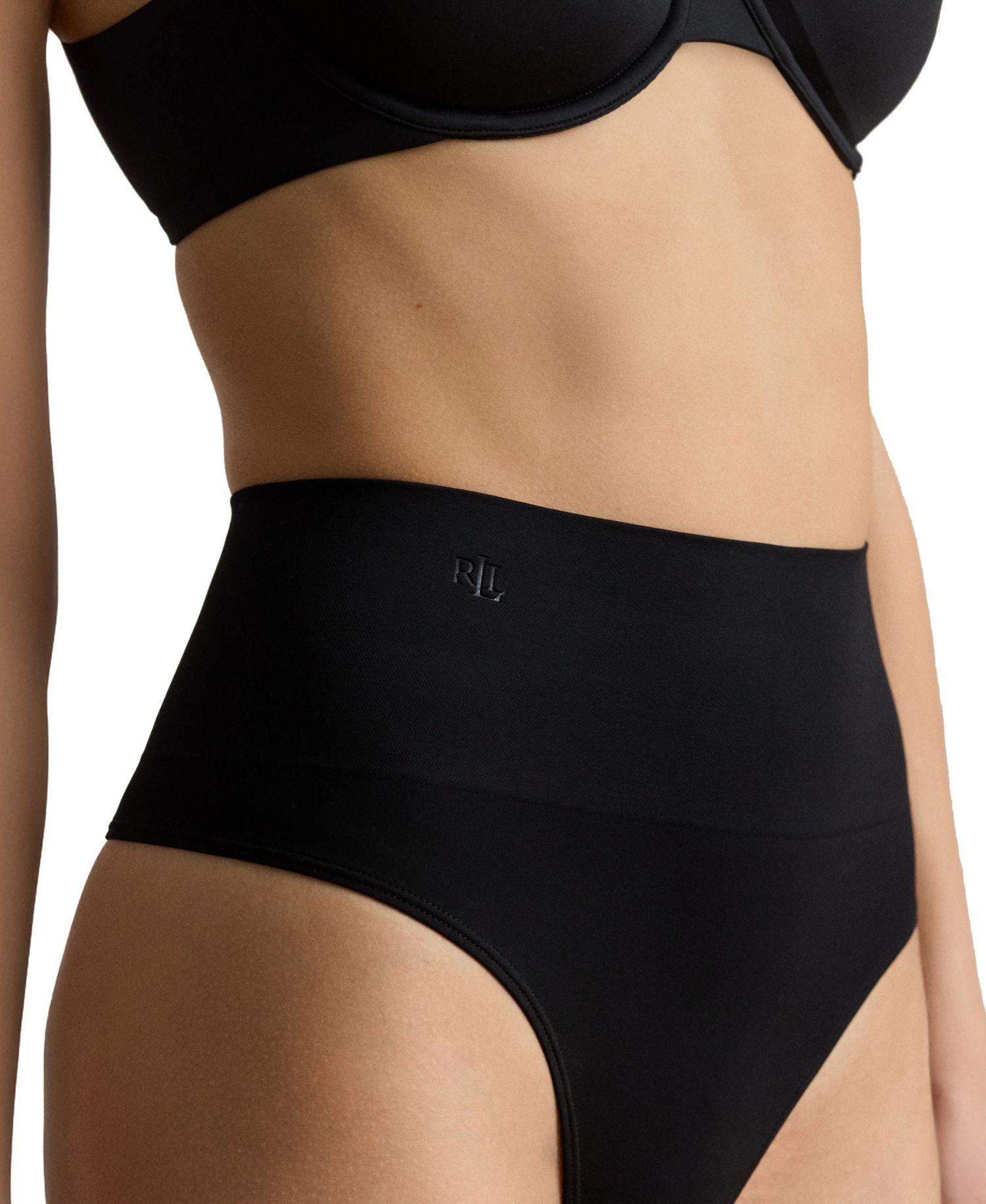 Women's High-Rise Seamless Thong Underwear 4L0394