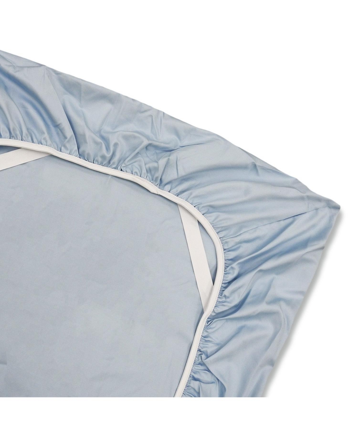 Low Profile Fitted Sheet (7-10 Inches) 100% Cotton Sateen Usa