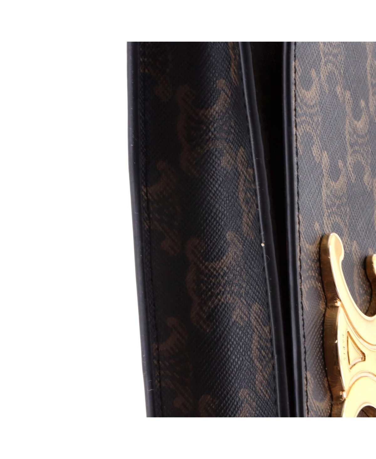 Pre-Owned Celine Multipochette Flap Bag Triomphe Coated Canvas