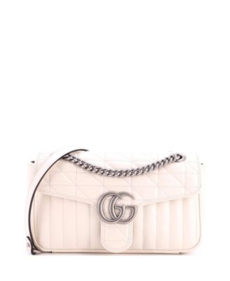 Medium GG Marmont Flap Bag Mixed Matelasse Leather