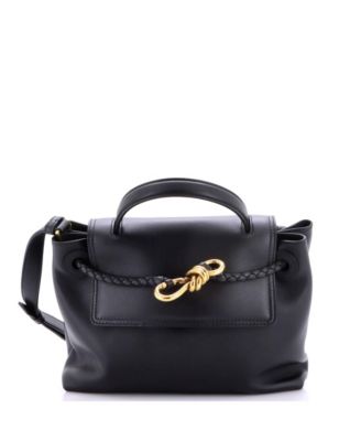 Small Ciao Ciao Top Handle Bag Leather with Intrecciato Detail