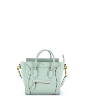 Nano Luggage Bag Grainy Leather