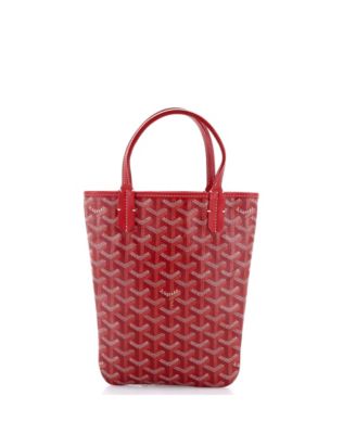 Mini Poitiers Tote Coated Canvas