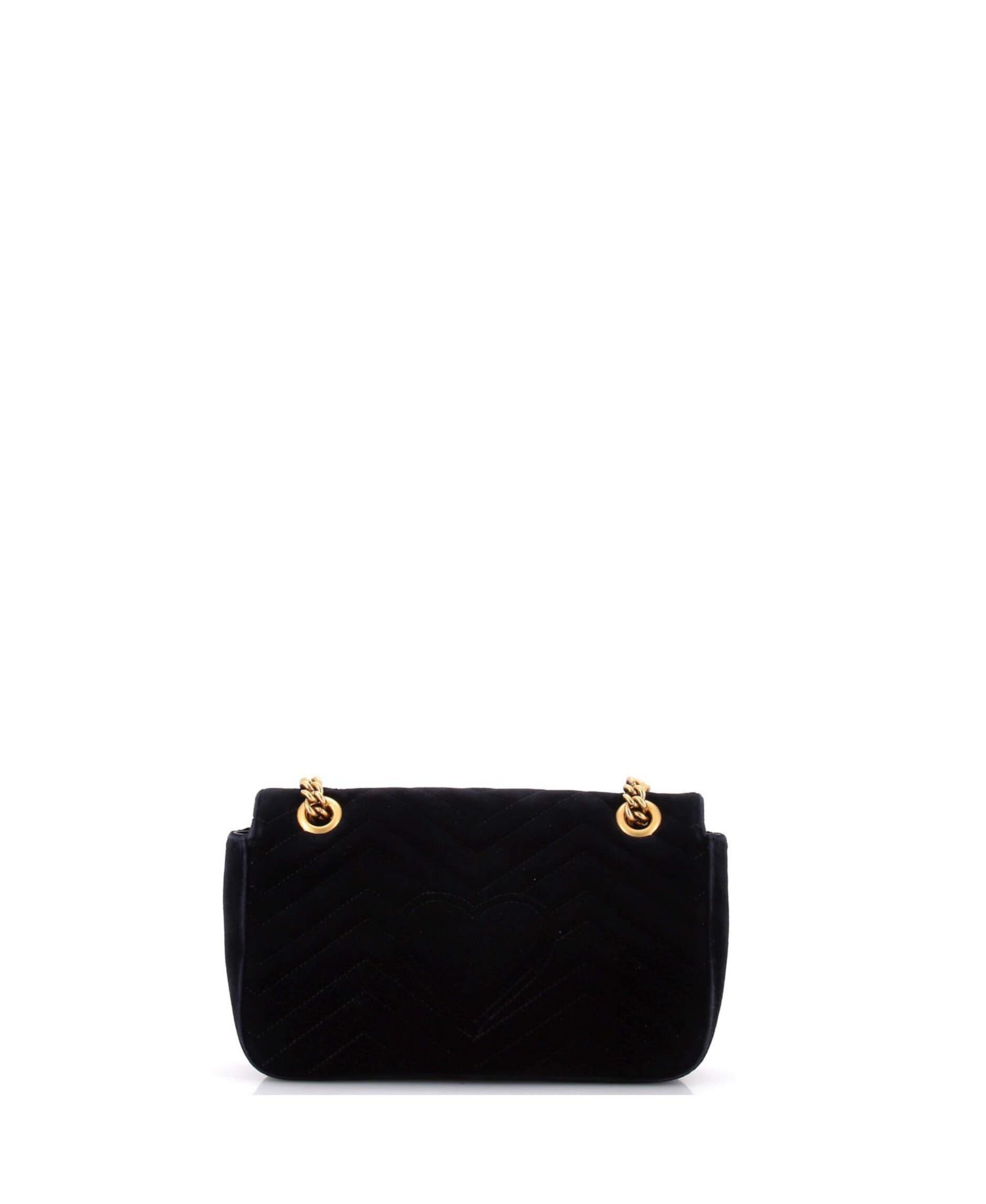 Small GG Marmont Flap Bag Matelasse Velvet
