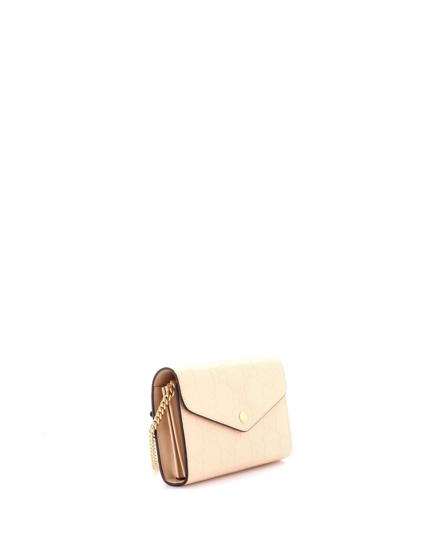 Envelope Wallet on Chain Guccissima Leather