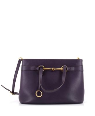 Medium Bright Bit Convertible Tote Leather