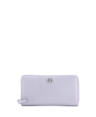 GG Marmont Bamboo Zip Around Wallet Leather