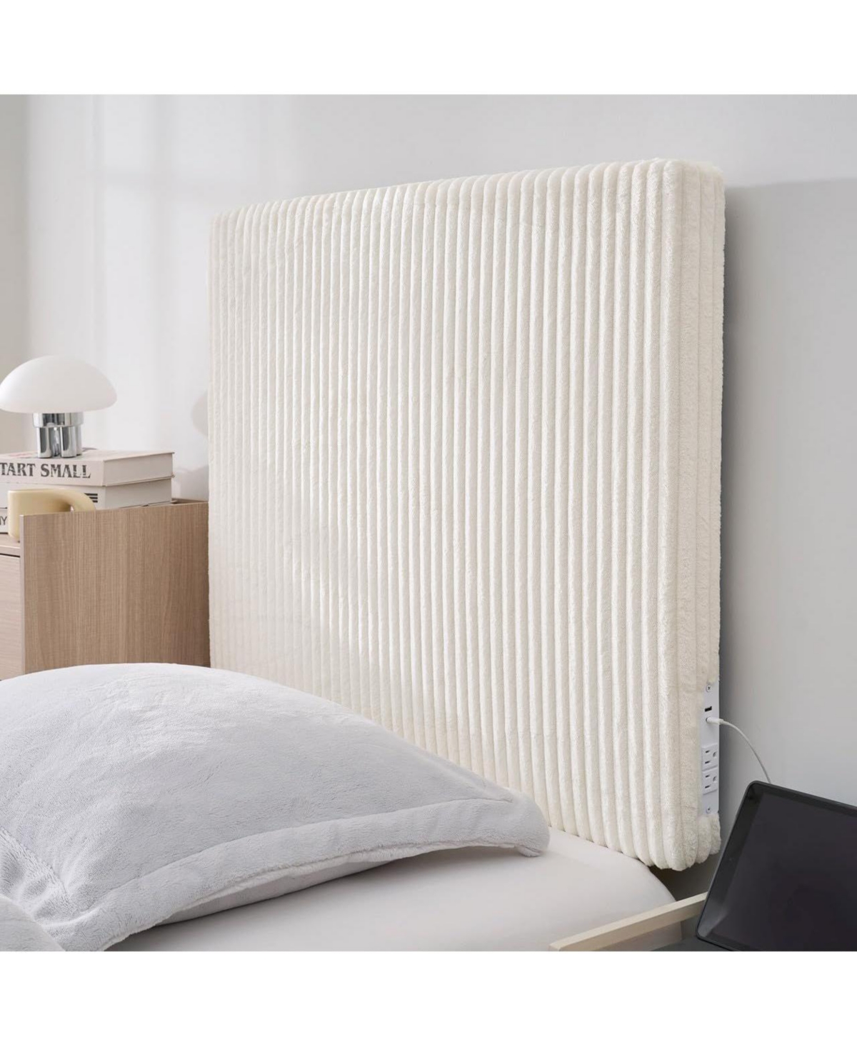 DormCo Tavira Allure Right Side Outlet Headboard - Classic Corded