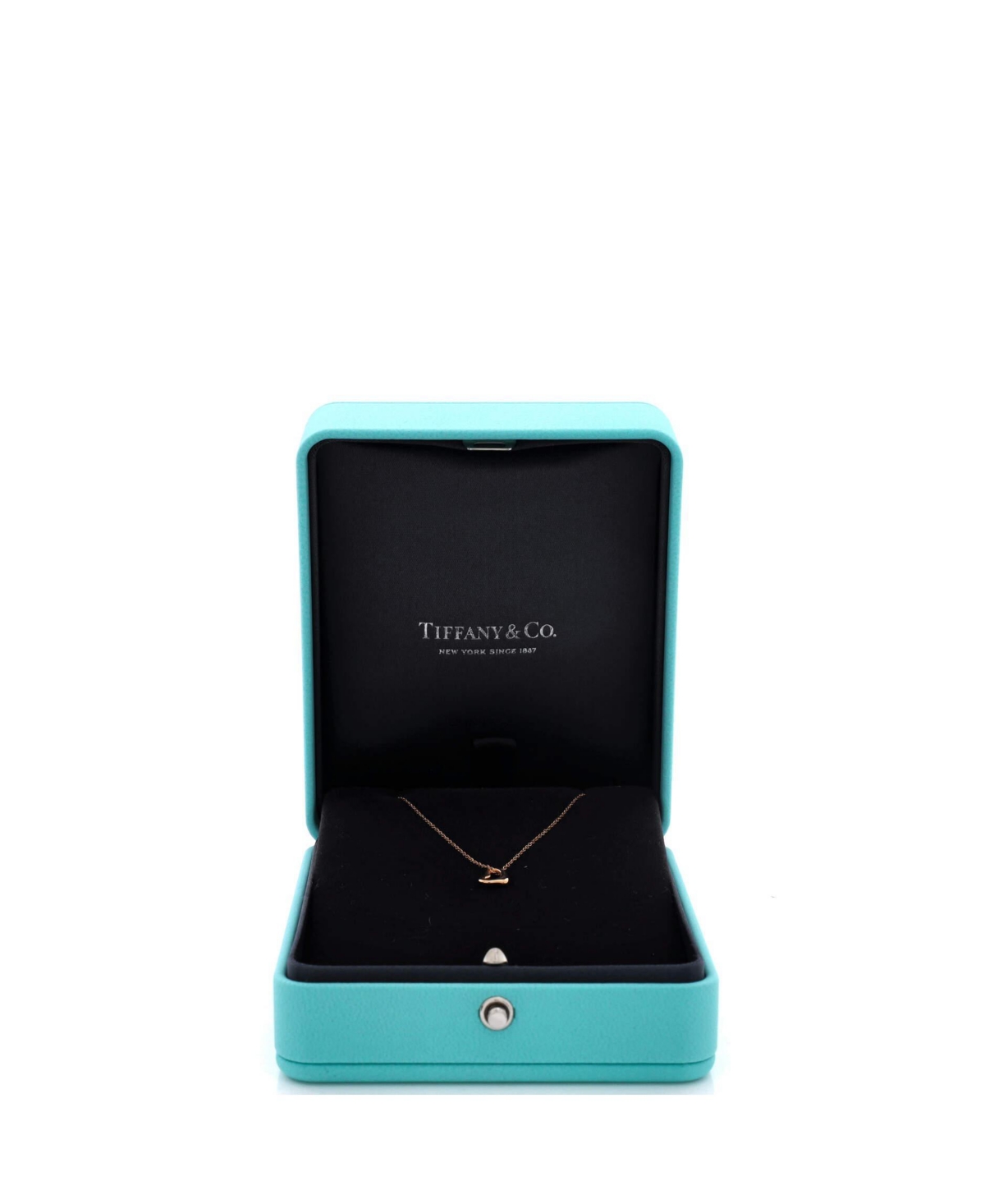 Pre-Owned Tiffany & Co Elsa Peretti Open Heart Pendant Necklace