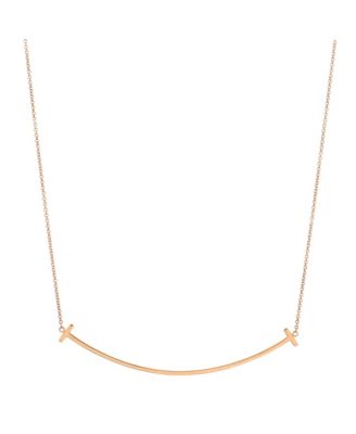 T Smile Pendant Necklace