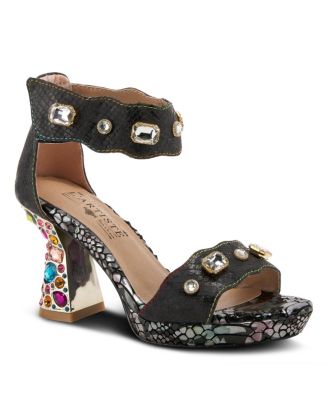 Women's Spring Step Jewell Closed Back Sandal with Buckle