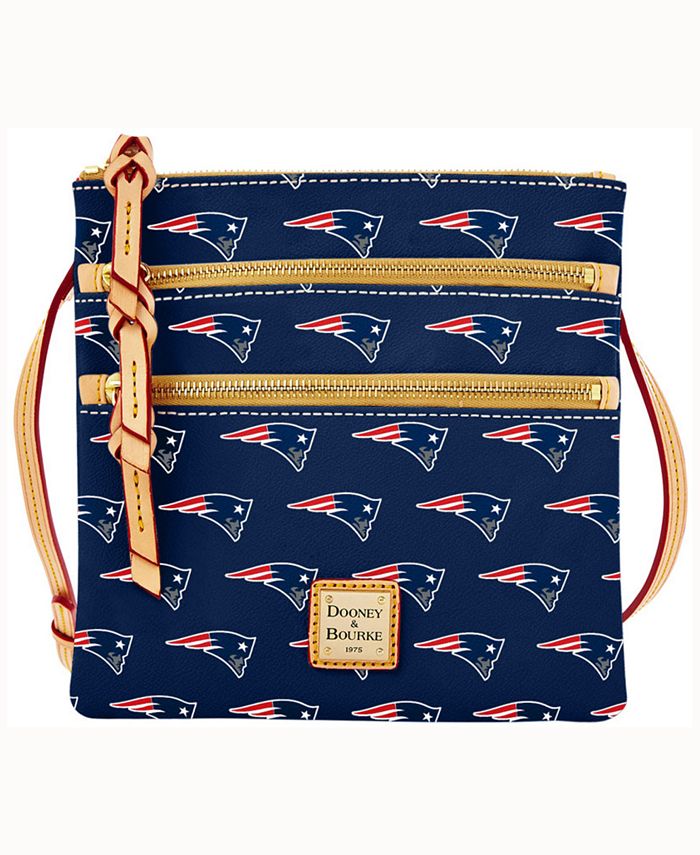 Women's Dooney & Bourke New England Patriots Triple-Zip Crossbody Bag