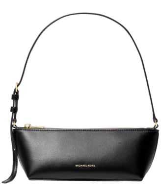 MICHAEL Laila Small East West Leather Small Pouchette Handbag