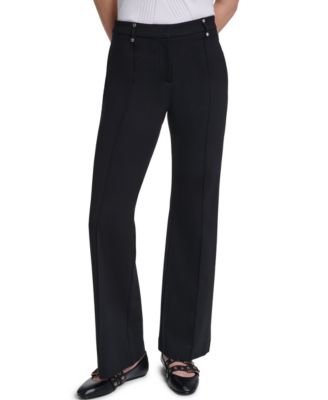 Women's Ponte Mid-Rise Pants