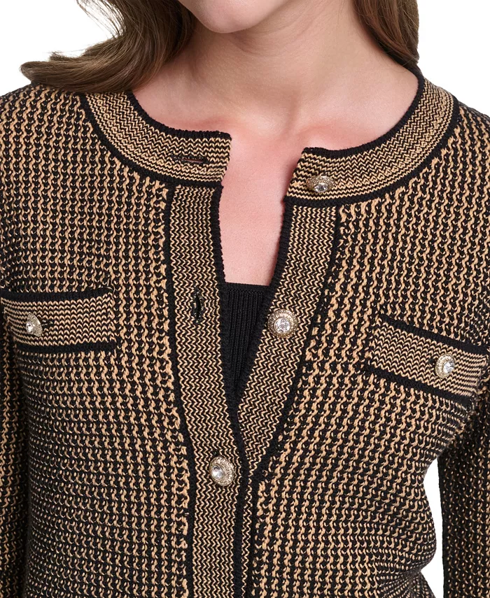 Women's Crewneck Cardigan - thumbnail 4