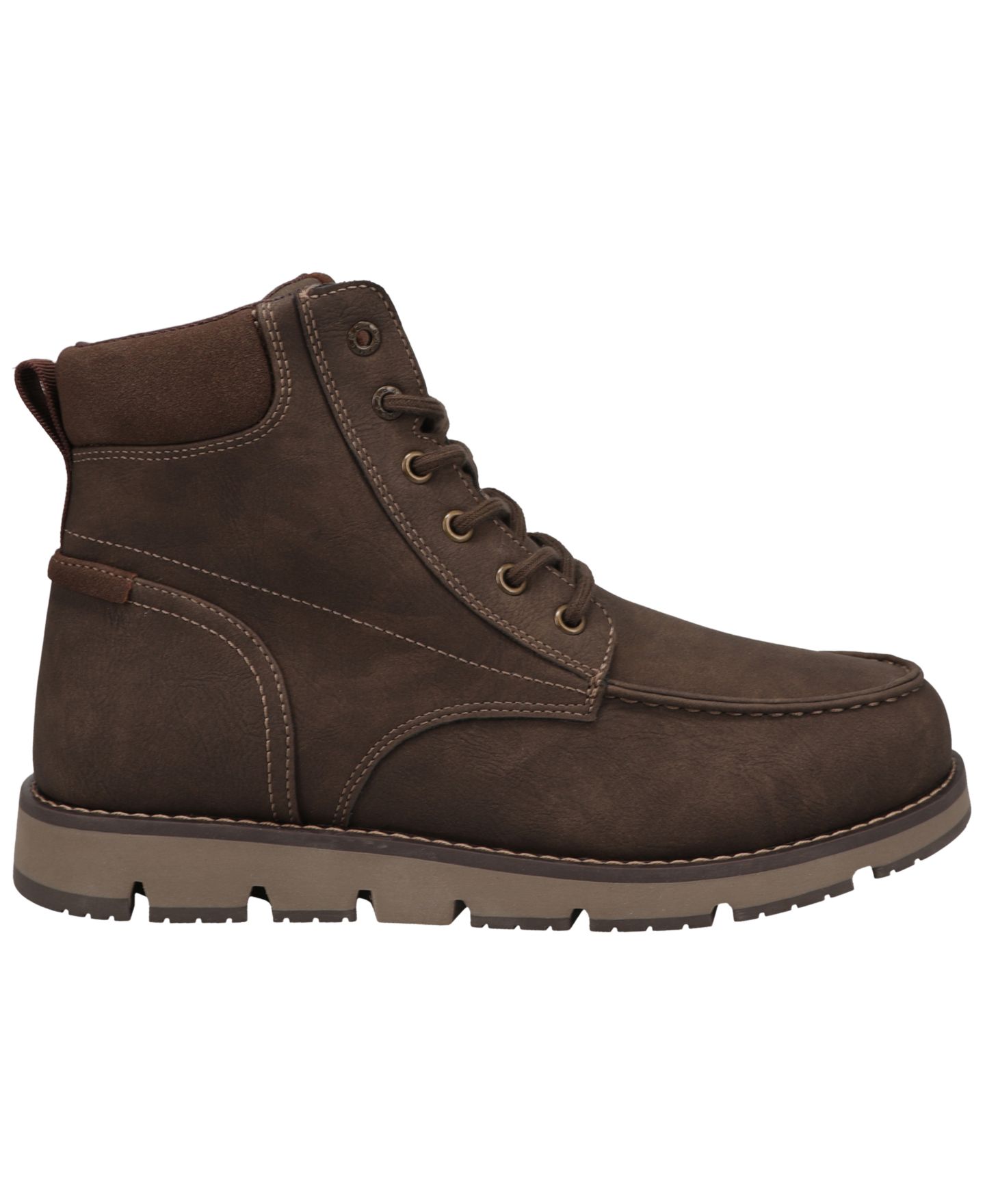 Мужские ботинки Dockers Davis Rugged Casual Tumbled Moc-Toe, цвет: Коричневый — фото 2