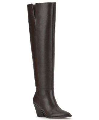 Women's Pianila Stacked Heel Over-the-Knee Boots