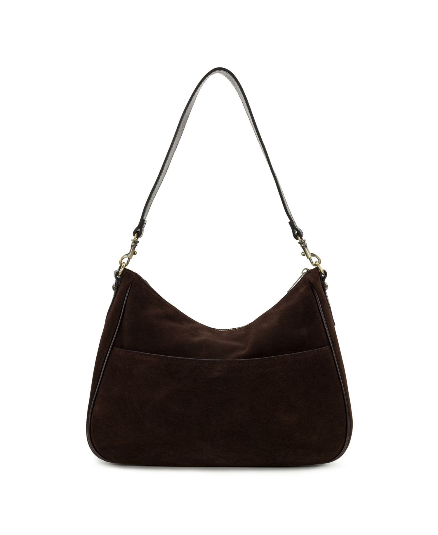 Athani Suede Large Shoulder Handbag