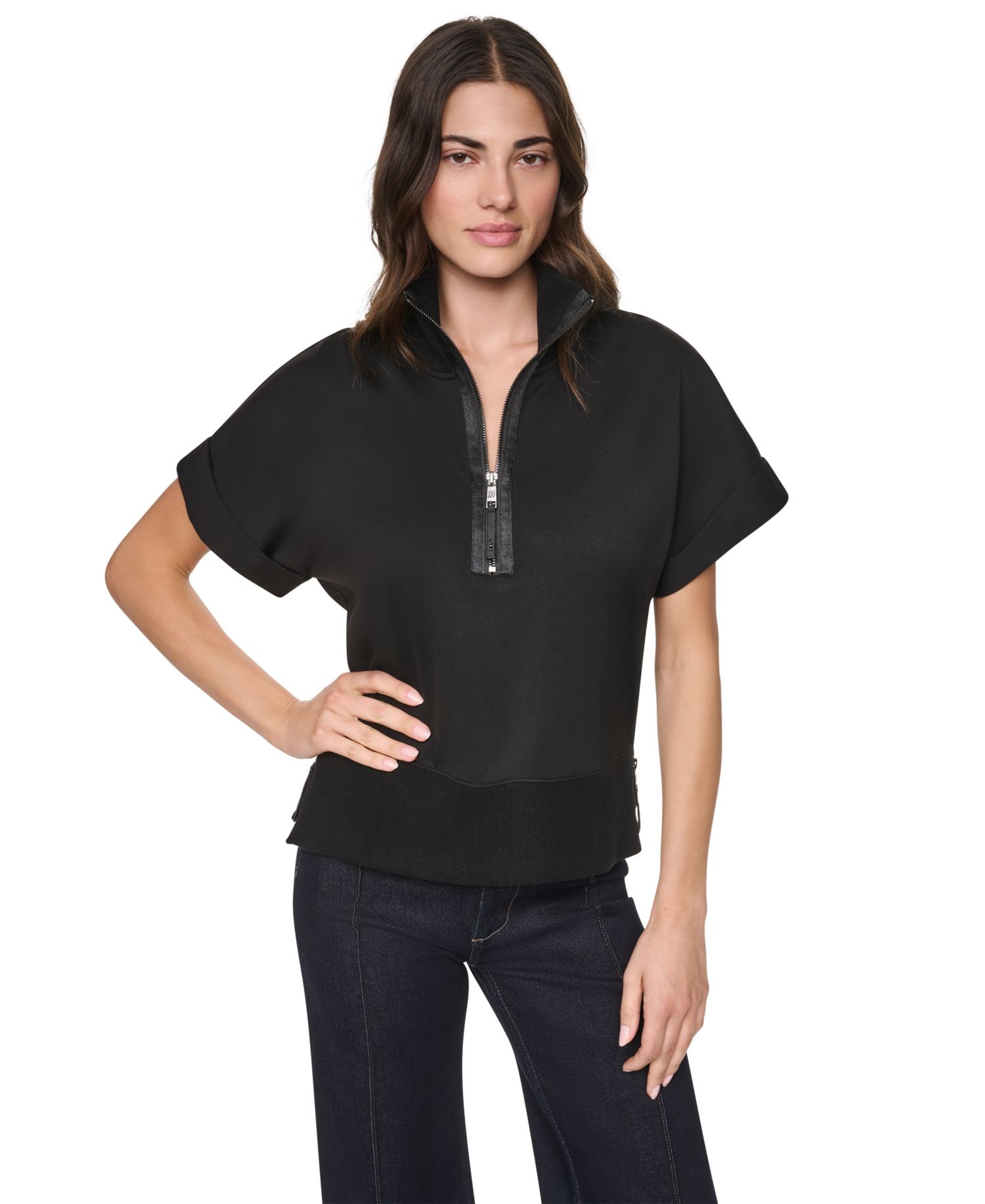 Women's Half-Zip Collar Jacket