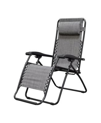 Zero Gravity Recliner Lounge Chair Adjustable Headrest