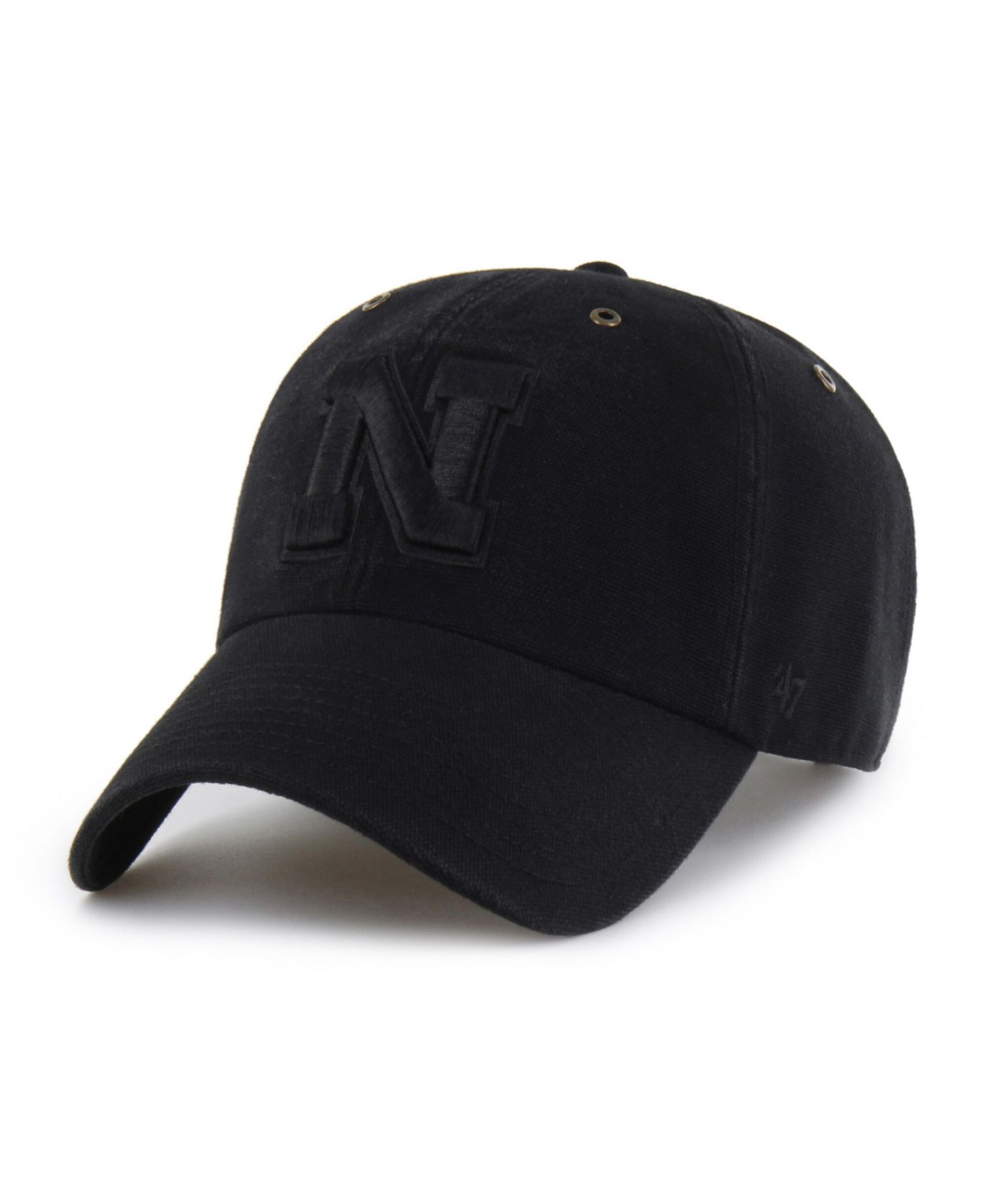 Carhartt x '47 Men's Black Nebraska Huskers Clean Up Adjustable Hat