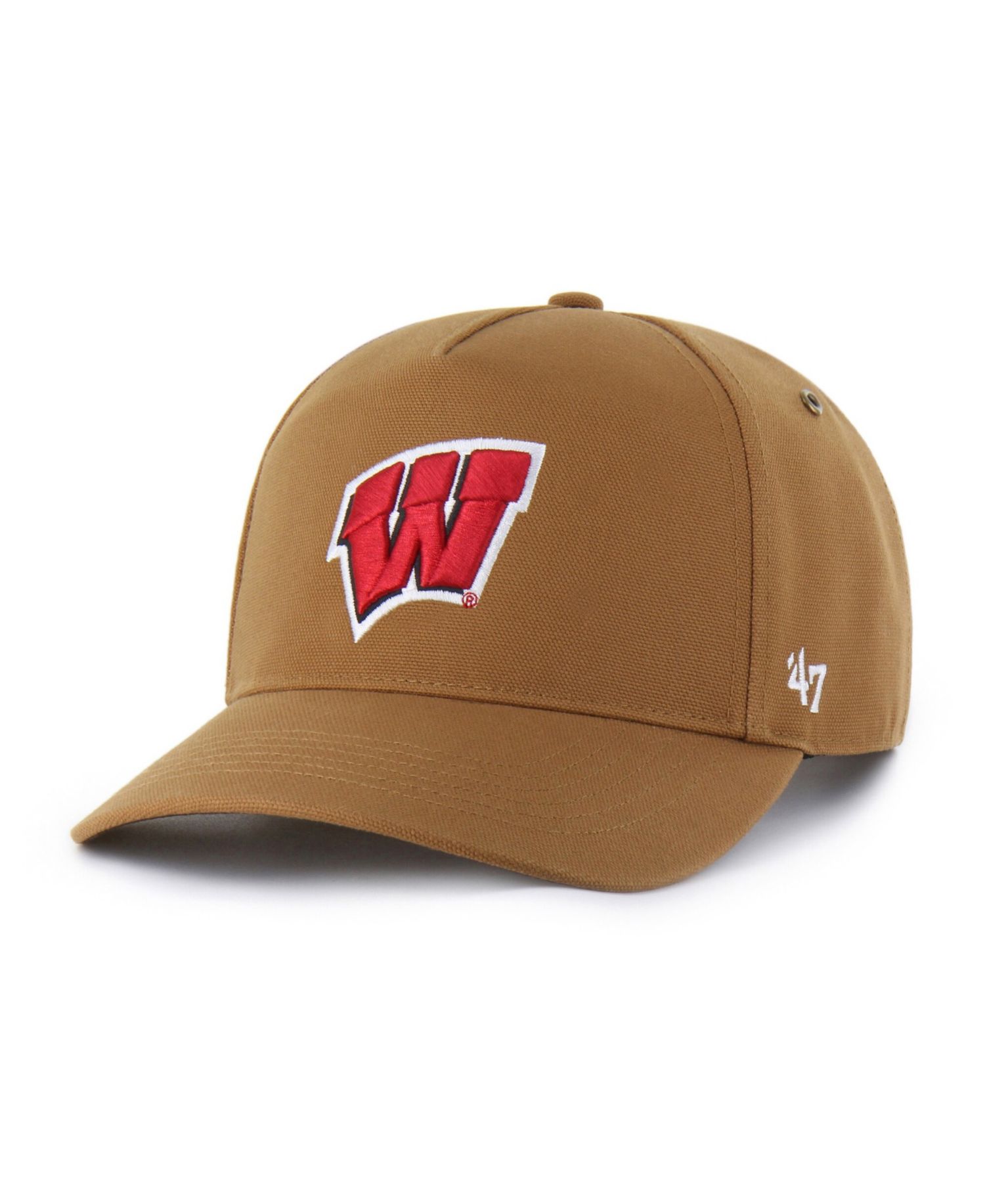 Carhartt x '47 Men's and Women's Brown Wisconsin Badgers Hitch Adjustable Hat