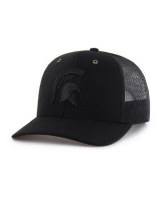 Carhartt x '47 Men's Black Michigan State Spartans Trucker Adjustable Hat
