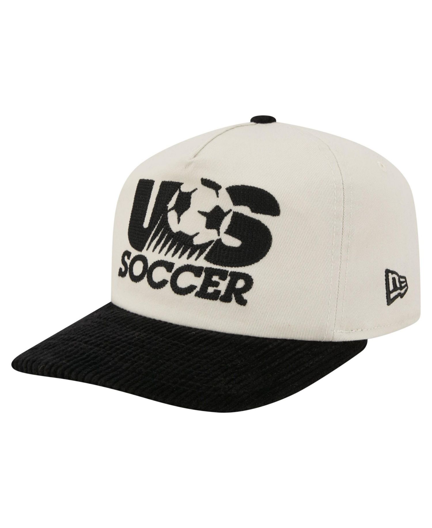 Men's Natural/Black USMNT 19TWENTY Adjustable Hat