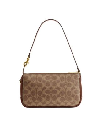 Plaza Small Signature Canvas Slim Shoulder Handbag thumbnail 2