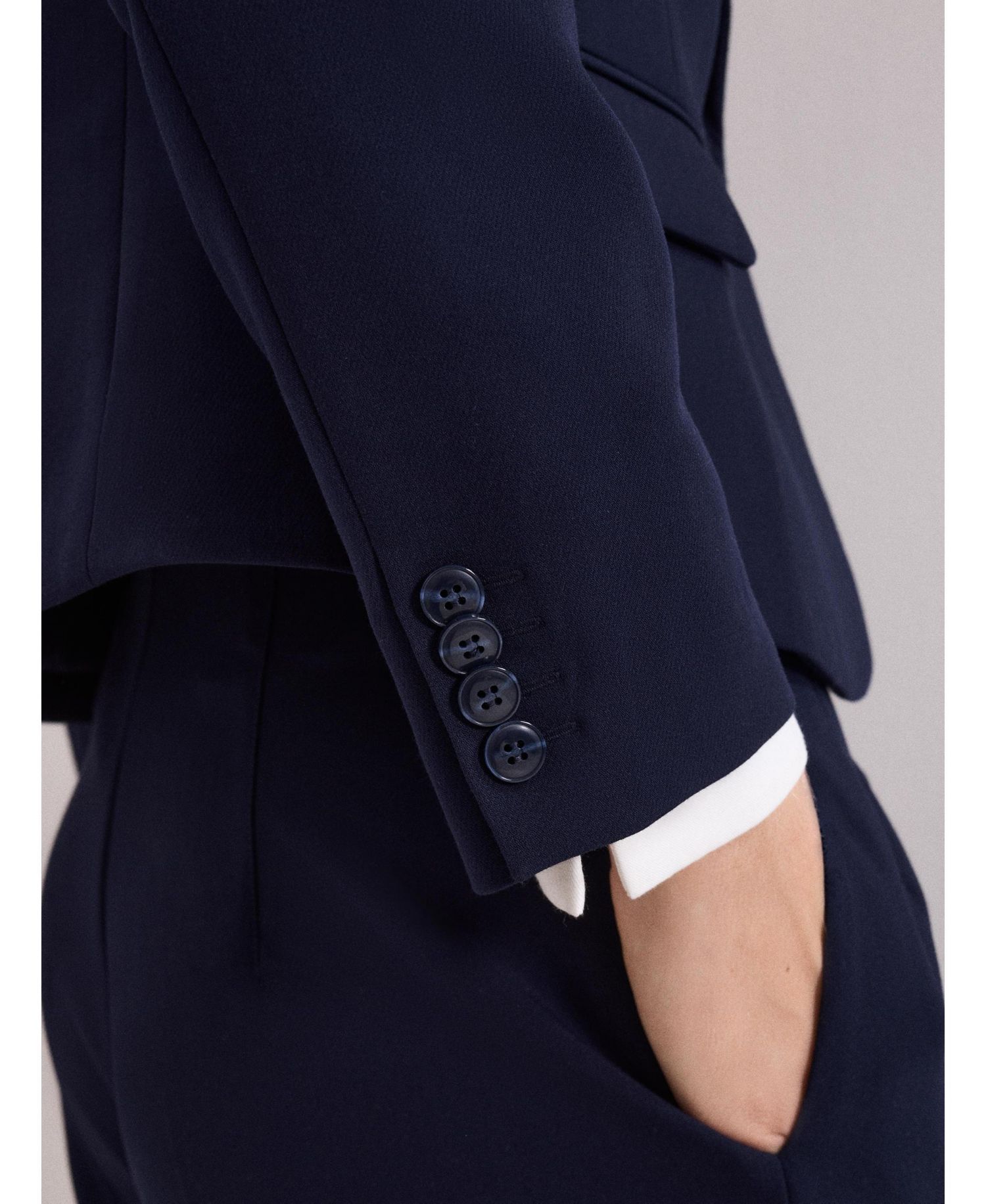 Women's Aubrie Single Button Cropped Blazer