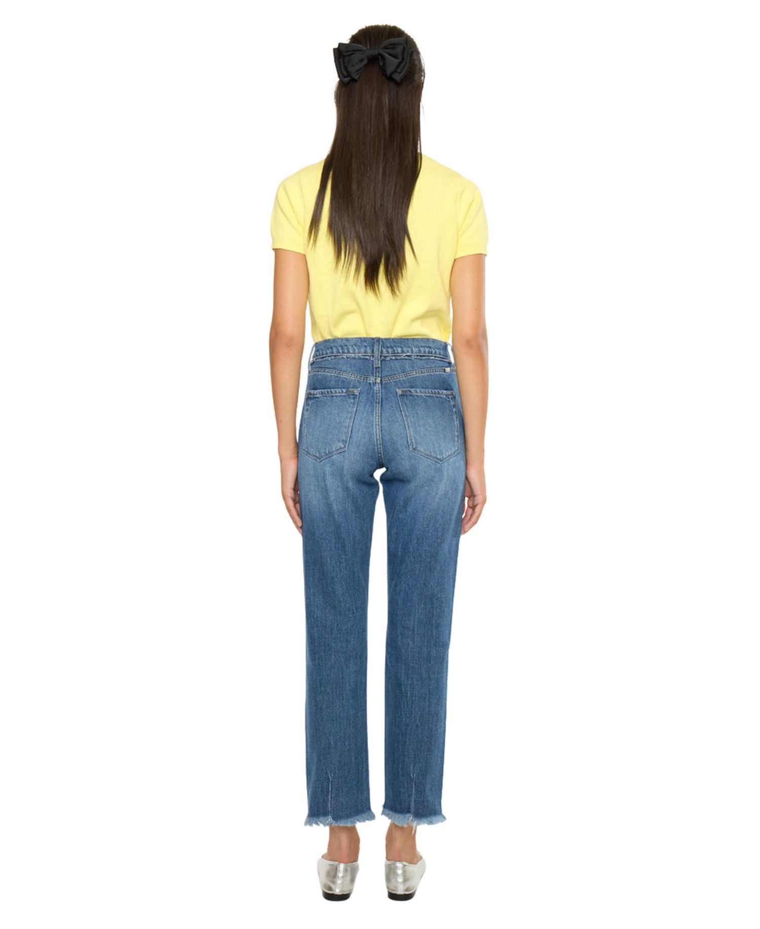 Women's Angelina High Rise Slim Straight Jeans