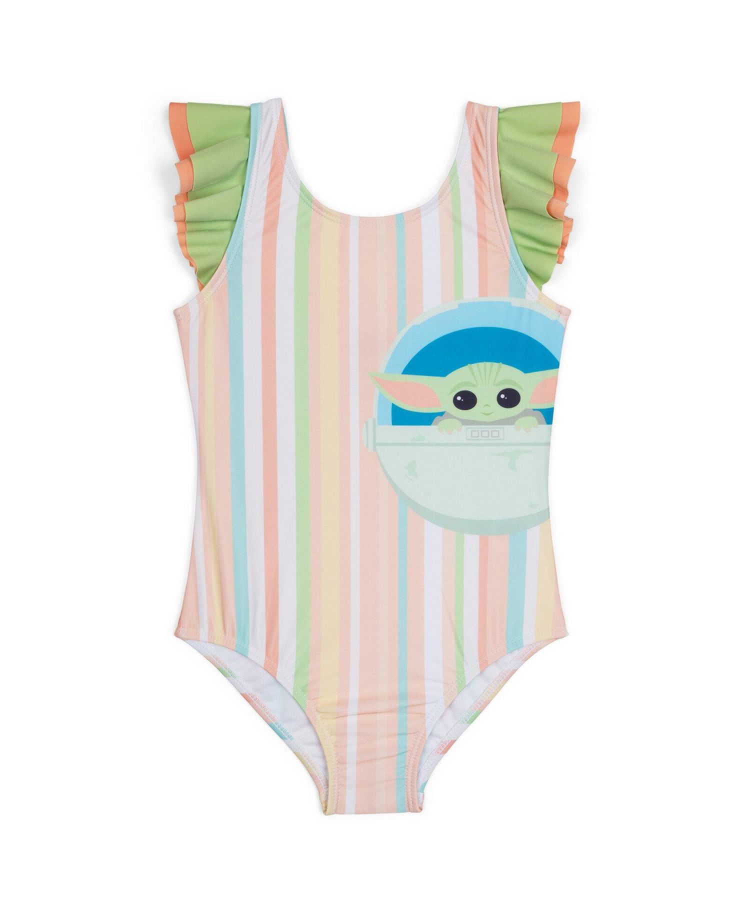Grogu Girls' One Piece Bathing Suit
