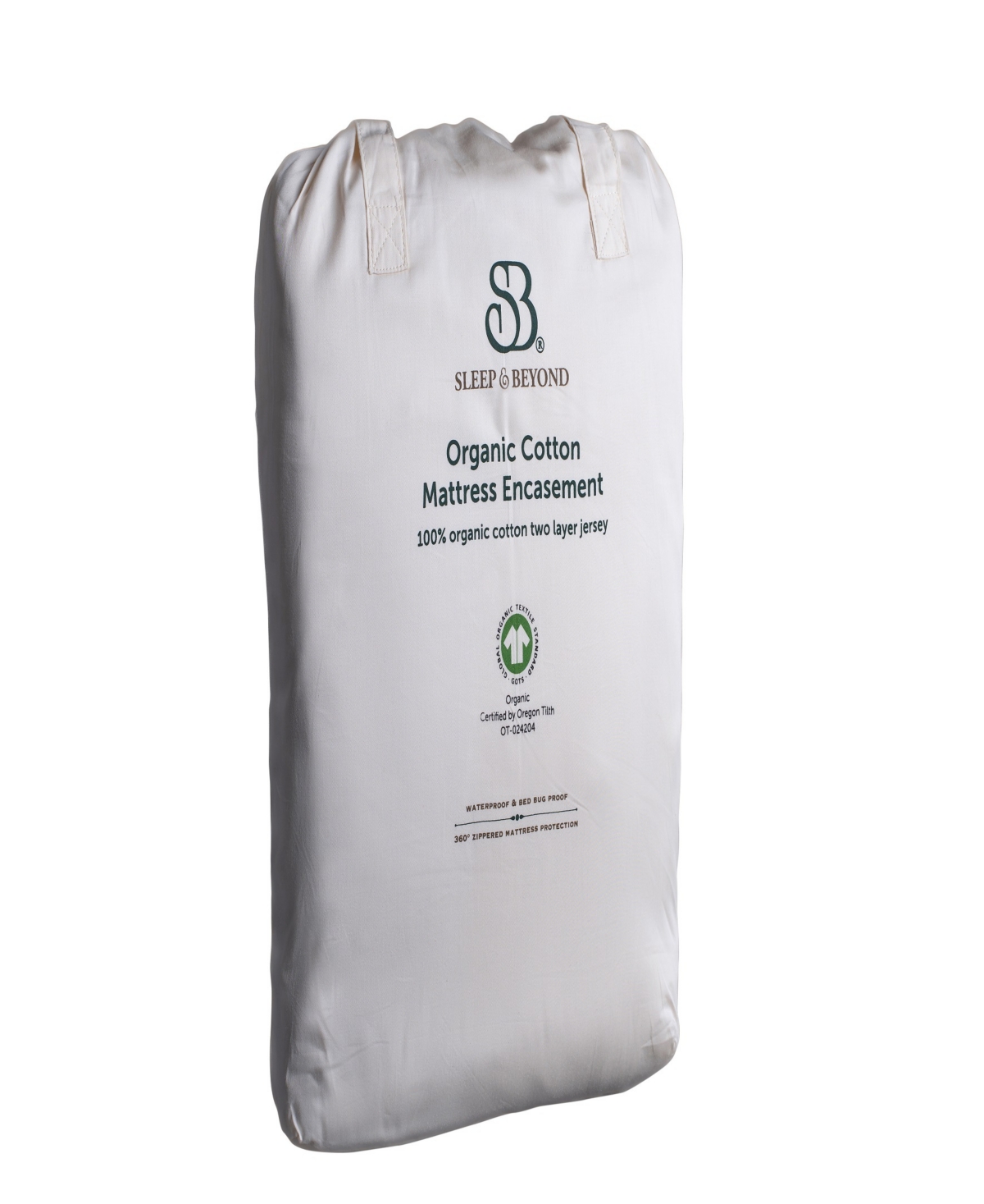Sleep & Beyond Cotton Waterproof Mattress Encasement