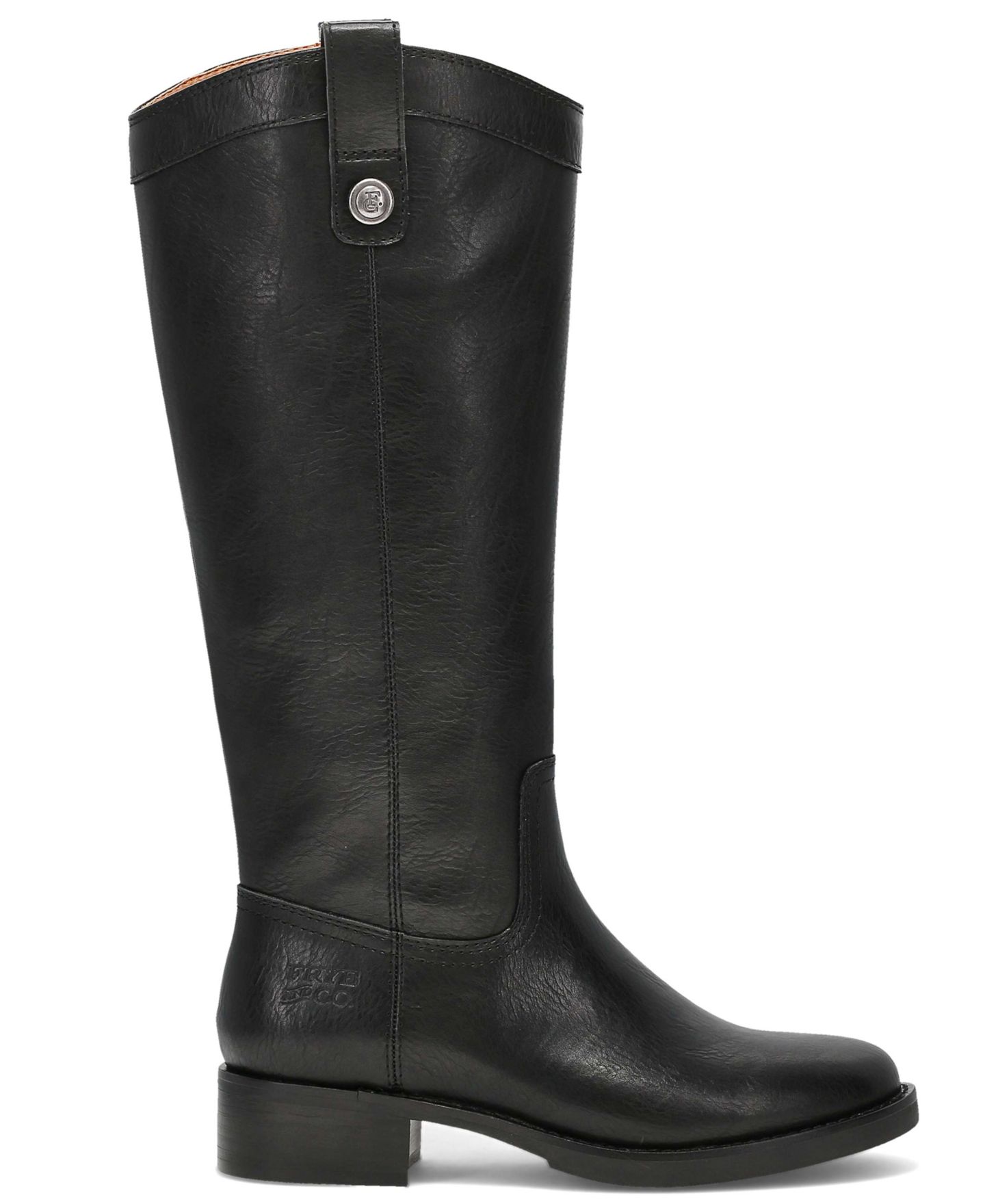 Женские ботинки Frye and Co. Foster Button Knee High Riding, цвет: Чёрный — фото 2