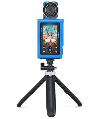 KidiZoom Creator Cam Ultra Digital Video Camera with Green Screen, Magic Background Removal and Tripod/Selfie Stick