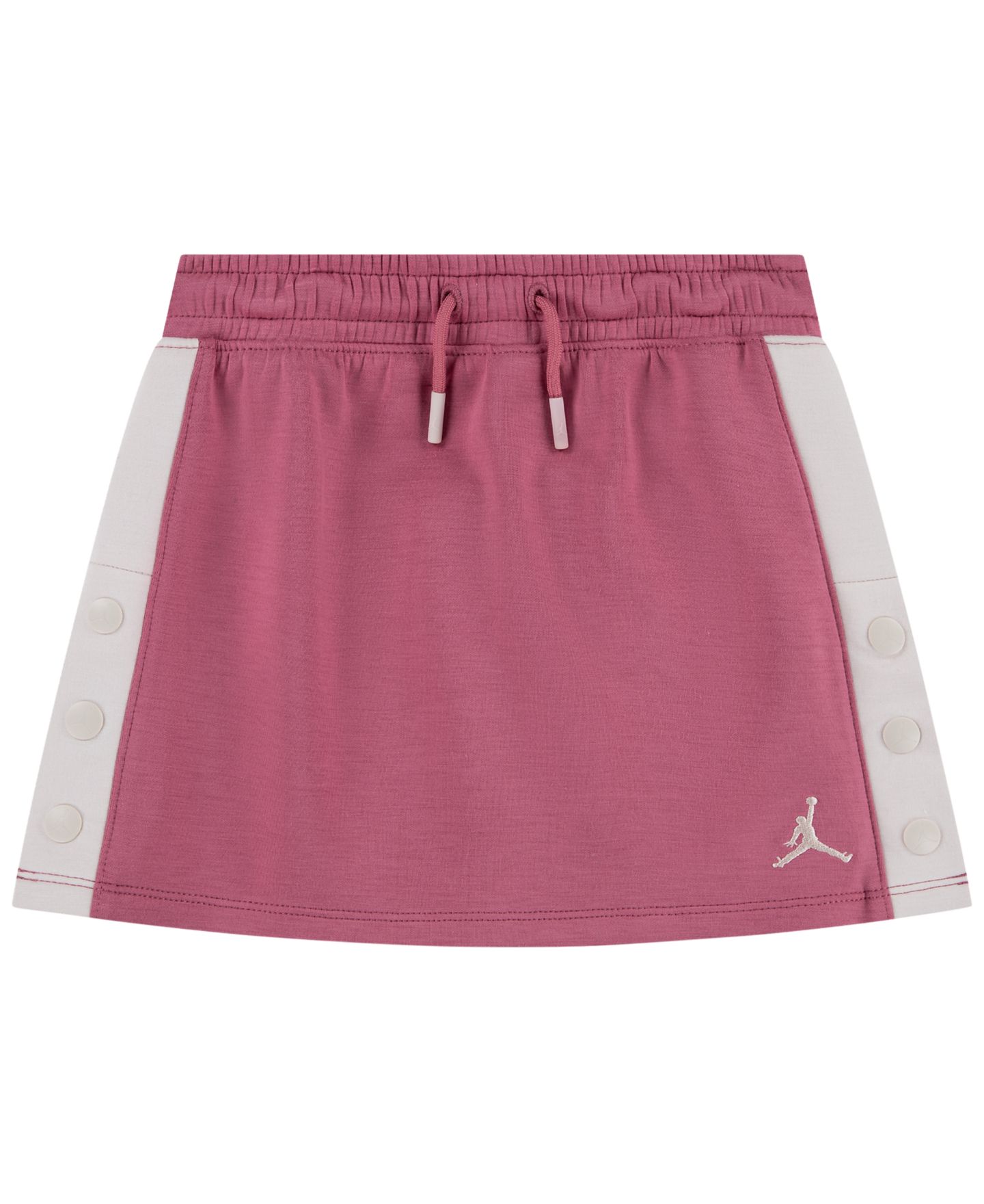 Юбка-шорты Jordan Allstar Snap Skort для девочек, цвет: Пустынный ягодный — фото 1